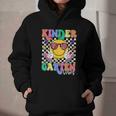 Retro Groovy Kinder Garten Vibes Smile Team Back To School Graphic Youth Hoodie Retro Groovy Kinder Garten Vibes Smile Team Back To School Graphic Youth Hoodie