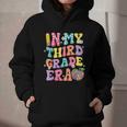 Retro Groovy In My Third Grade Era First Day Back To School Graphic Youth Hoodie Retro Groovy In My Third Grade Era First Day Back To School Graphic Youth Hoodie