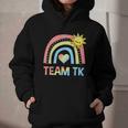 Retro Team TK Back To School Transitional Kindergarten Graphic Youth Hoodie Retro Team TK Back To School Transitional Kindergarten Graphic Youth Hoodie
