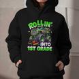 Rollin' Into 1st Grade Monster Truck Back To School Boys Graphic Youth Hoodie Rollin' Into 1st Grade Monster Truck Back To School Boys Graphic Youth Hoodie