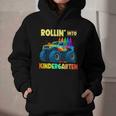 Rollin' Into Kindergarten Monster Car Back To School Boys Graphic Youth Hoodie Rollin' Into Kindergarten Monster Car Back To School Boys Graphic Youth Hoodie