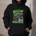 Rollin' Into Preschool Monster Truck Back To School Boys Graphic Youth Hoodie Rollin' Into Preschool Monster Truck Back To School Boys Graphic Youth Hoodie