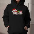 Santa Bruh Baseball Christmas Xmas Meme Pajamas Family Graphic Youth Hoodie