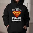 School Bus Driver Superhero Back To School Graphic Youth Hoodie School Bus Driver Superhero Back To School Graphic Youth Hoodie