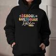 School Custodian Rocks Shirt Back To School Groovy Graphic Youth Hoodie School Custodian Rocks Shirt Back To School Groovy Graphic Youth Hoodie
