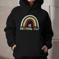 School SLP Rainbow Pencil Back To School Appreciation Graphic Youth Hoodie School SLP Rainbow Pencil Back To School Appreciation Graphic Youth Hoodie