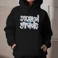 Second Grade Student Back To School Pastel Floral Bow Graphic Youth Hoodie