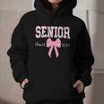 Senior 2027 Floral Pink Bow Back To School Class Of 2027 Graphic Youth Hoodie Senior 2027 Floral Pink Bow Back To School Class Of 2027 Graphic Youth Hoodie