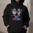 Six Seven Baseball Ice Cream Drip 6 7 Meme Gen Alpha Slang Graphic Youth Hoodie Six Seven Baseball Ice Cream Drip 6 7 Meme Gen Alpha Slang Graphic Youth Hoodie