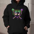 Six Seven Mardi Gras Baseball Sports Party Graphic Youth Hoodie Six Seven Mardi Gras Baseball Sports Party Graphic Youth Hoodie