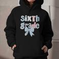 Sixth Grade Coquette Bow Pencil First Day Back To School Graphic Youth Hoodie Sixth Grade Coquette Bow Pencil First Day Back To School Graphic Youth Hoodie