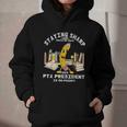 Stay Sharp PTA President Back To School Pencil Graphic Youth Hoodie