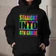 Straight Into 4th Grade Fourth Grade Back To School Graphic Youth Hoodie Straight Into 4th Grade Fourth Grade Back To School Graphic Youth Hoodie