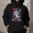 Student Back To School Math Squad Kids Girls Smarter Unicorn Graphic Youth Hoodie