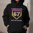I Survived 67 Days Of School Baseball Trend For Boys Girls Graphic Youth Hoodie I Survived 67 Days Of School Baseball Trend For Boys Girls Graphic Youth Hoodie