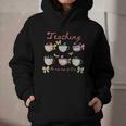 Teaching Is My Cup Of Tea Coquette Bow Floral Back To School Graphic Youth Hoodie Teaching Is My Cup Of Tea Coquette Bow Floral Back To School Graphic Youth Hoodie