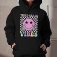 Third Grade Vibes Groovy Back To School 3rd Grade Girls Kids Graphic Youth Hoodie