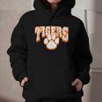 Tigers School Spirit Back To School O Graphic Youth Hoodie