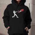 Valentines Day Baseball Batter Silhouette Heart Graphic Youth Hoodie Valentines Day Baseball Batter Silhouette Heart Graphic Youth Hoodie