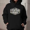 Vintage Fifth Grade Old Camo Back To School Boys 5th Grade Graphic Youth Hoodie
