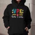 VPK Here I Come VPK Back To School VPK First Day Of VPK Graphic Youth Hoodie VPK Here I Come VPK Back To School VPK First Day Of VPK Graphic Youth Hoodie