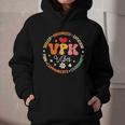 VPK Vibes First Day Of Back To School Appreciation Week Graphic Youth Hoodie