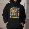 Watch Out Kindergarten Here I Come Kinder Back To School Graphic Youth Hoodie Watch Out Kindergarten Here I Come Kinder Back To School Graphic Youth Hoodie