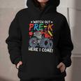 Watch Out Pre-K Here I Come Monster Truck Back To School Graphic Youth Hoodie Watch Out Pre-K Here I Come Monster Truck Back To School Graphic Youth Hoodie