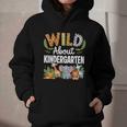 Wild About Kindergarten Back To School Jungle Theme Class Graphic Youth Hoodie Wild About Kindergarten Back To School Jungle Theme Class Graphic Youth Hoodie