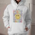 1st Grade Team Back To School Hello First Grade Smile Face Graphic Youth Hoodie