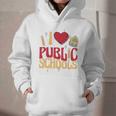 Back To School Education I Love Public Schools Graphic Youth Hoodie Back To School Education I Love Public Schools Graphic Youth Hoodie