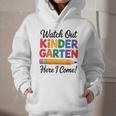 Back To School Watch Out Kindergarten Here I Come Kids Graphic Youth Hoodie Back To School Watch Out Kindergarten Here I Come Kids Graphic Youth Hoodie