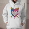 Baseball Boys Ice Cream Drip Baseball Graphic Youth Hoodie
