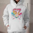 Baseball Drip 6 7 Number 67 Six Seven Meme Boys Kids Graphic Youth Hoodie