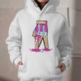 Baseball Ice Cream Drip Boys Glove Sprinkles Baseball Lover Graphic Youth Hoodie