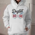 Baseball Mom – Proud Dugout Supporter Graphic Youth Hoodie