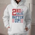Baseball Second Grade Back To School 2nd Grade Batter Up Graphic Youth Hoodie Baseball Second Grade Back To School 2nd Grade Batter Up Graphic Youth Hoodie