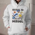Boys Kid Back To School Goose Quackers Quack To School Graphic Youth Hoodie Boys Kid Back To School Goose Quackers Quack To School Graphic Youth Hoodie