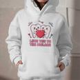 Cute Dentist Valentine Love You To The Molars Teeth Pun Raglan Baseball Tee Graphic Youth Hoodie