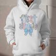 First Grade Coquette Bow Pencil First Day Back To School Performance Graphic Youth Hoodie