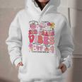 Girls 2nd Grade Vibes Coquette Pink Bow Back To School Graphic Youth Hoodie Girls 2nd Grade Vibes Coquette Pink Bow Back To School Graphic Youth Hoodie