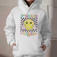 Girls 2nd Grade Vibes Smile Face Back To School Second Grade Graphic Youth Hoodie Girls 2nd Grade Vibes Smile Face Back To School Second Grade Graphic Youth Hoodie
