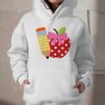 Girls Back To School Apple Toddler First Day Of Preschool Graphic Youth Hoodie