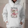 Girls Back To School Cappuccina Italian Brainrot First Grade Graphic Youth Hoodie Girls Back To School Cappuccina Italian Brainrot First Grade Graphic Youth Hoodie