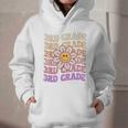 Groovy 3rd Grade Back To School Retro Groovy Third Grade Graphic Youth Hoodie