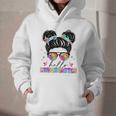 Hello Kindergarten Shirt Messy Bun Tie Dye Back To School Graphic Youth Hoodie Hello Kindergarten Shirt Messy Bun Tie Dye Back To School Graphic Youth Hoodie