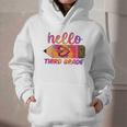 Hello Third Grade Back To School Pencil Tie Dye 3rd Grade Performance Graphic Youth Hoodie Hello Third Grade Back To School Pencil Tie Dye 3rd Grade Performance Graphic Youth Hoodie