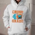I'm Ready To Crush 4th Grade Hockey Kids Back To School Premium Tri-Blend Graphic Youth Hoodie