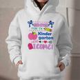 Kids Back To School Here I Come Kindergarten Girls TK Grad Graphic Youth Hoodie Kids Back To School Here I Come Kindergarten Girls TK Grad Graphic Youth Hoodie