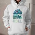 Kids I'M ON HONOR ROLL Monster Trucks Back To School Bruh Graphic Youth Hoodie